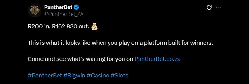 Twitter Parthenon Pays at PantherBet